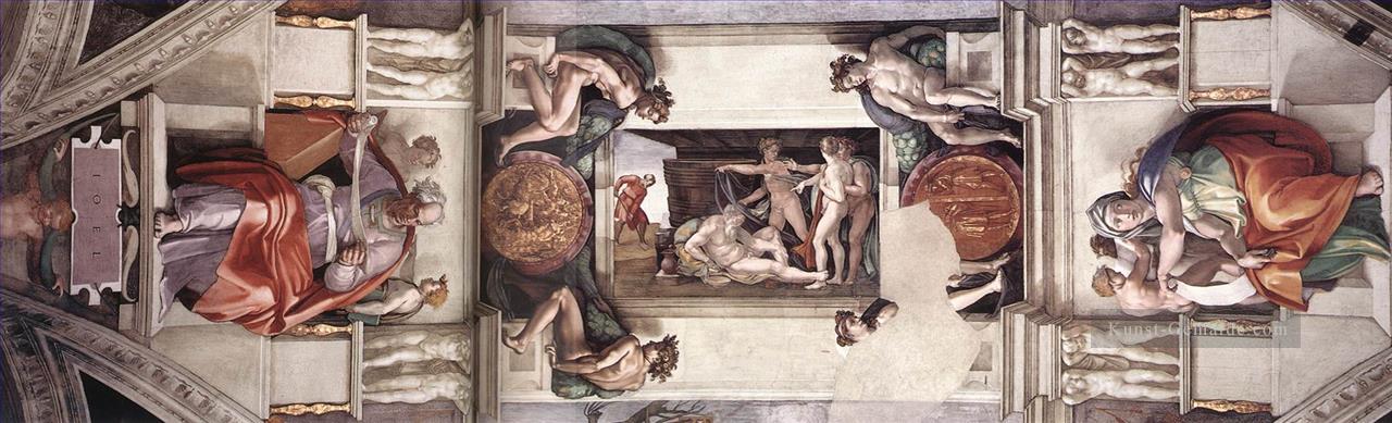 Sixtina BAY1 Hochrenaissance Michelangelo Ölgemälde